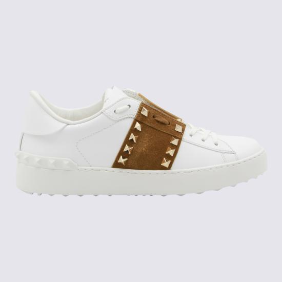26FW 발렌티노 가라바니 스니커즈 9W2S0A01 ZBV3DZ BIANCO HAVANA BEIGE BIANCO