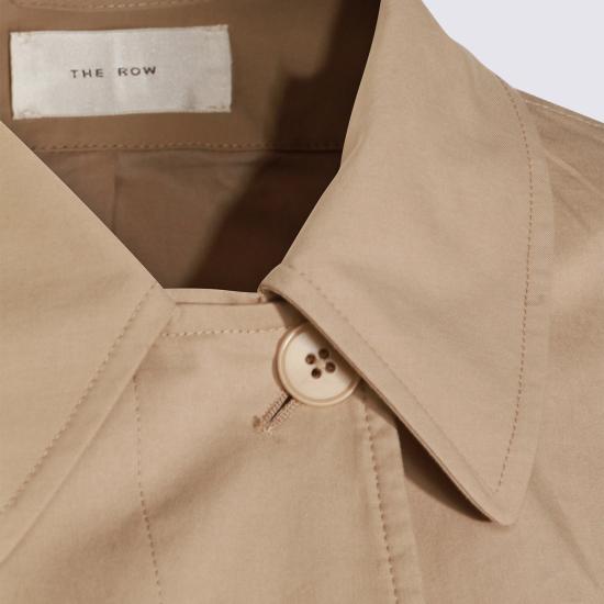 26SS 더로우 Dayton 코튼 코트 10766 W4323BEI Beige - THE ROW