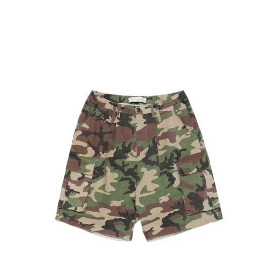 26SS 스테이 휴먼 온 어스 숏팬츠 S26 321 CAMO GREEN BROWN
