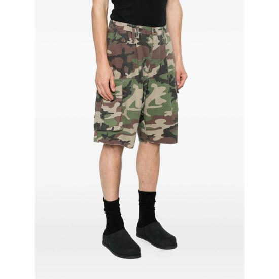 26SS 스테이 휴먼 온 어스 숏팬츠 S26 321 CAMO GREEN BROWN - STAY HUMAN ON EARTH