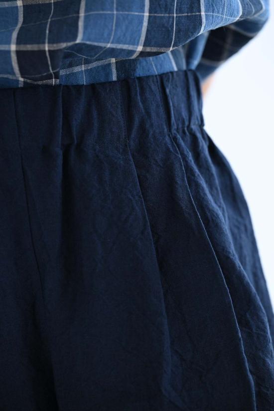  아푼토비 스트레이트 팬츠 A 푼토 B 1382 린넨 바지 - A PUNTO B