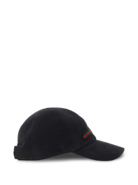 26FW 구찌 인터로킹 G 웹 자수 베이스볼 캡 인터로킹 G 웹 자수 베이스볼 캡 875736 4HBKG1060 - GUCCI
