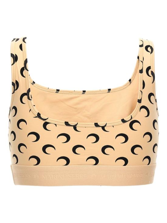 26FW 마린세르 올오버 문 프린트 브라탑 WUW055B CJER0001TA10 Tan - MARINE SERRE