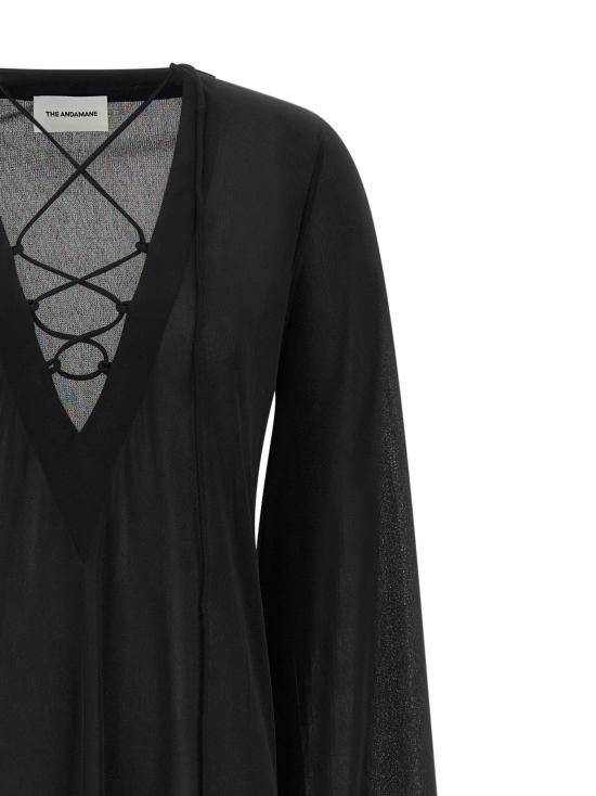 26SS 안다마네 롱 원피스 TM190123ATJP193BLACK - ANDAMANE