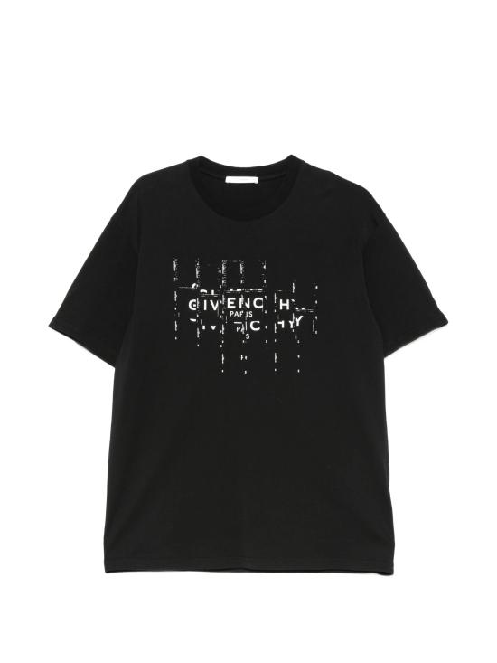 26FW 지방시 반팔 티셔츠 BM71NK3YU9 001 Nero