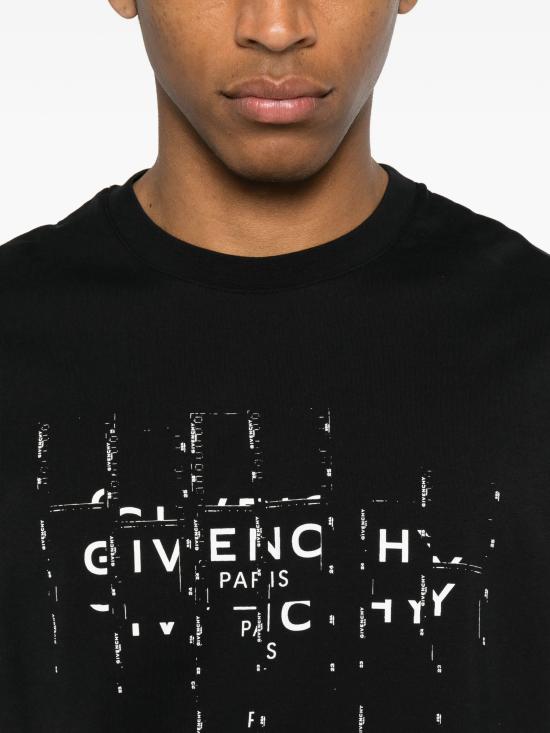 26FW 지방시 반팔 티셔츠 BM71NK3YU9 001 Nero - GIVENCHY