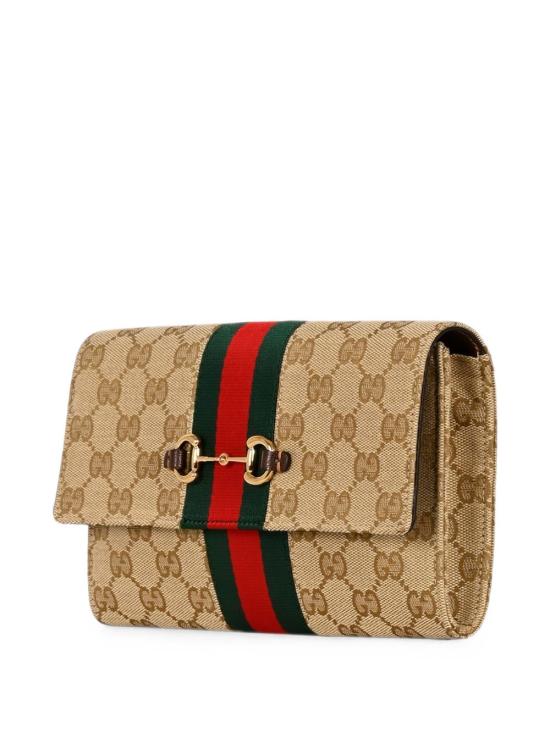 26FW 구찌 홀스빗 웹 스트랩 지갑 홀스빗 웹 스트랩 지갑 867120 FAF889645 - GUCCI