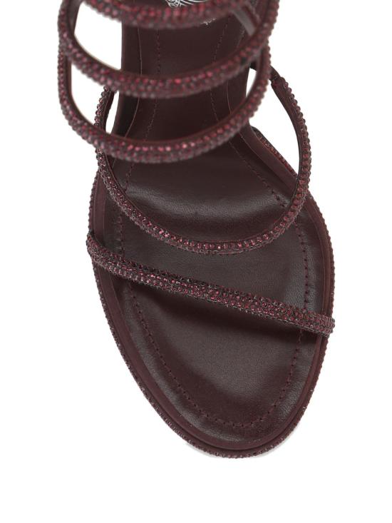 26FW 르네 카오빌라 샌들 C12538 105 R001Y432 BORDEAUX - RENE CAOVILLA