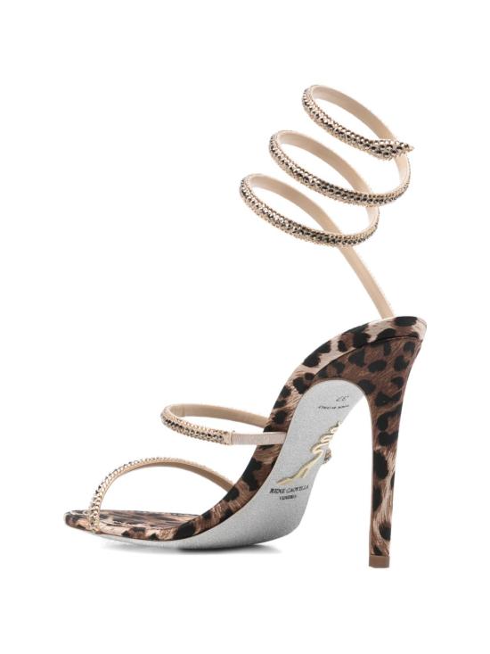 26FW 르네 카오빌라 샌들 C12899 105 R001Y450 LEOPARD PRINT - RENE CAOVILLA