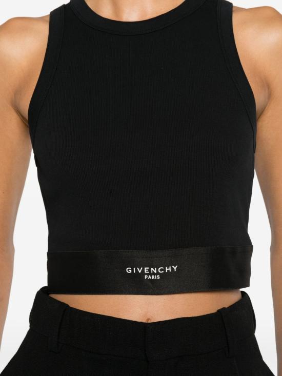 26FW 지방시 민소매 티셔츠 BW70FNR2Q3 001 BLACK - GIVENCHY