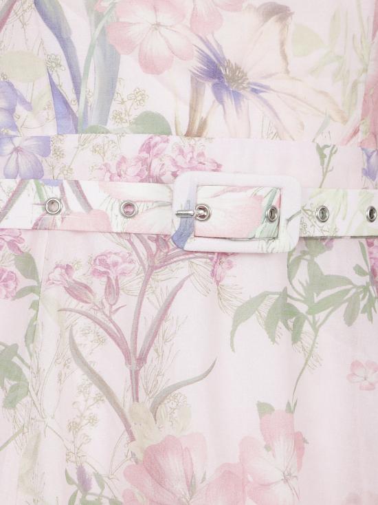 26SS 차로루이즈 미디 원피스 IRASO LONG DRESS PINK Pink - CHARORUIZ