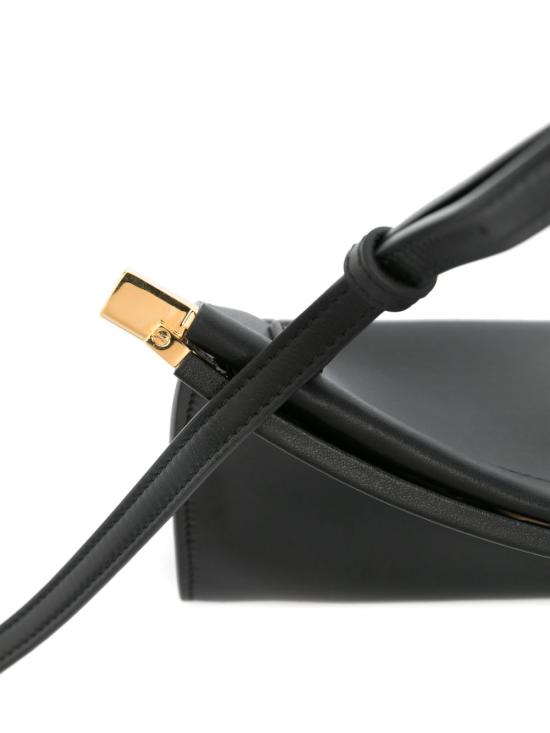 26FW 알라이아 르 클릭 이스트 웨스트 레더 스몰백 AA1S01426CA332 999 BLACK - ALAIA