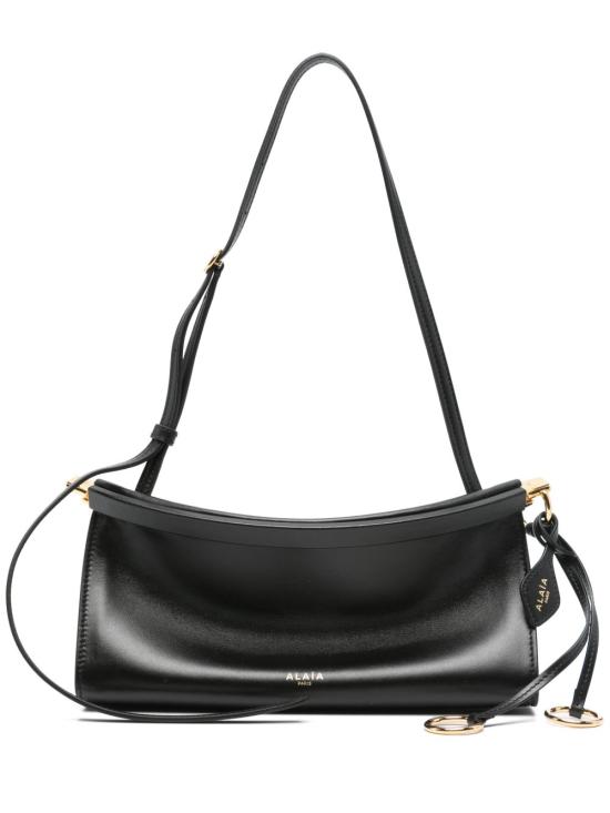 26FW 알라이아 르 클릭 이스트 웨스트 레더 스몰백 AA1S01426CA332 999 BLACK