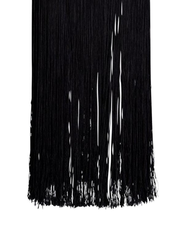 26FW 알라이아 롱 스커트 AA9J2574K217D 995 BLACK - ALAIA