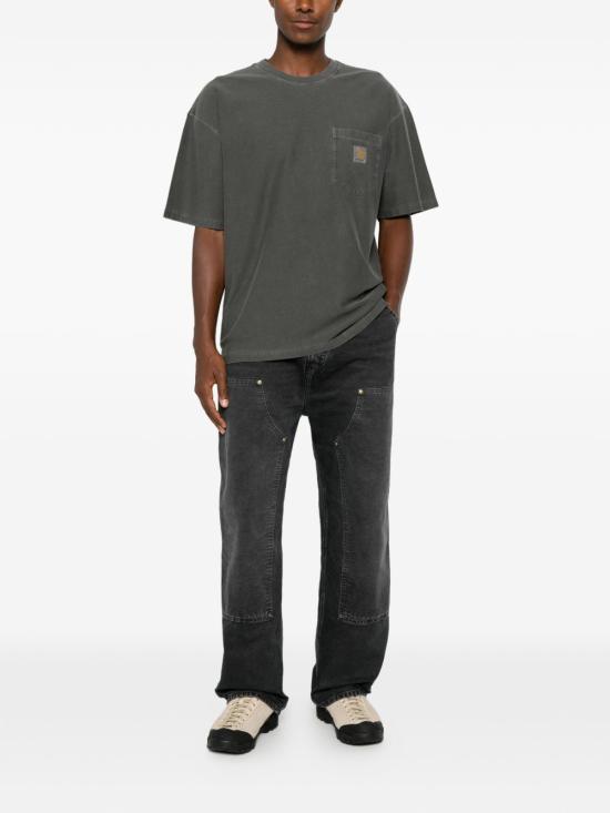 26FW 칼하트 WIP 반팔 티셔츠 I036863 89GD BLACK - CARHARTT WIP