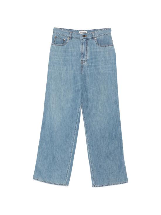 26FW 미우미우 데님 팬츠 GWP394 193KF0013 LIGHT BLUE
