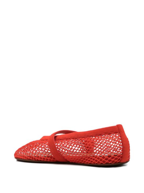 26FW 알라이아 피쉬넷 발레 플랫 AA3A029TK061 U14 ORANGE - ALAIA