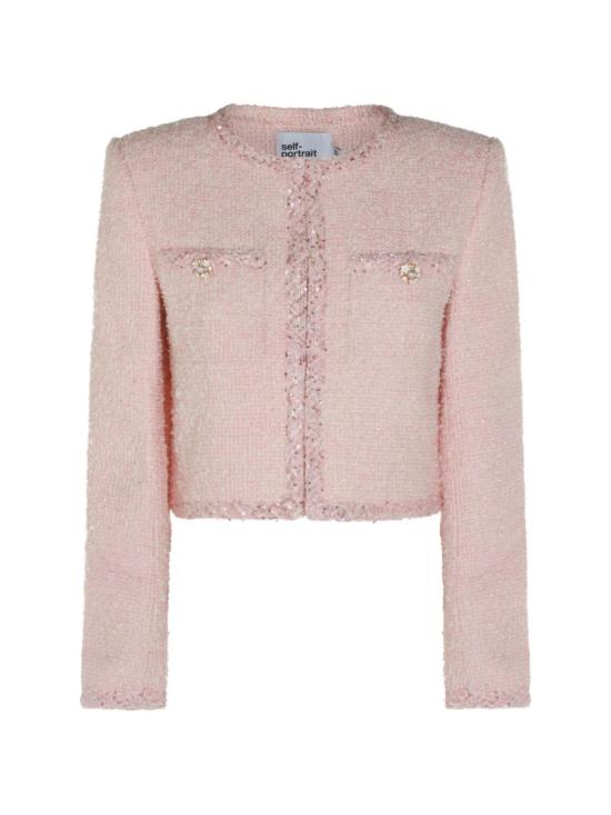 26FW 셀프 포트레이트 수트 자켓 PF26 112J P PINK