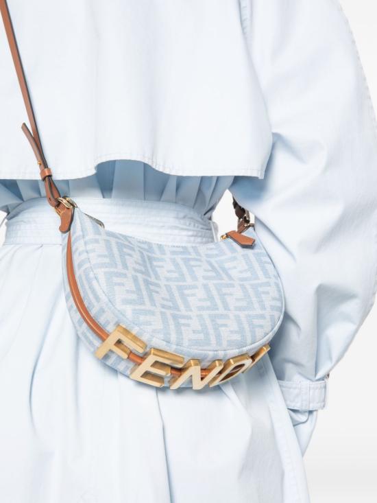 26FW 펜디 숄더백 8BS081 AY6QF1X1W LIGHT BLUE - FENDI