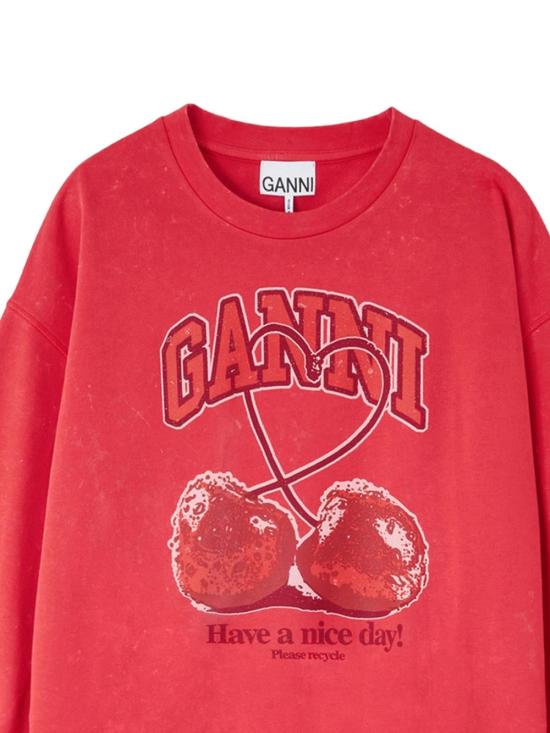 26FW 가니 스웨터 A1060082 472 RED - GANNI