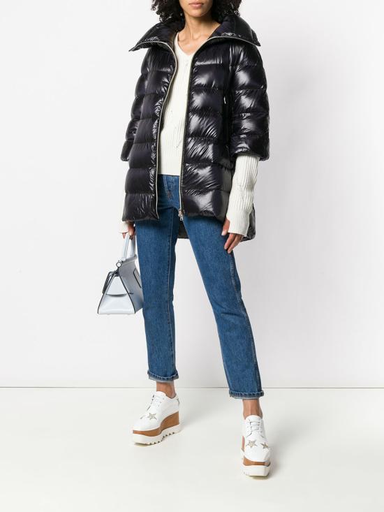 26FW 에르노 클레오페 A-쉐입 다운 코트 PI0001DIC 12017Z9300 BLACK - HERNO