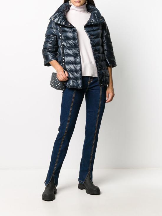 26FW 에르노 아민타 케이프 PI0043DIC 12017Z9200 NAVY - HERNO