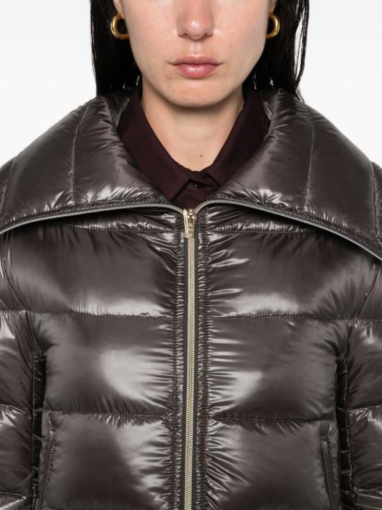 26FW 에르노 클레오페 A-쉐입 다운 코트 PI0001DIC 12017Z9480 DARK GREY - HERNO