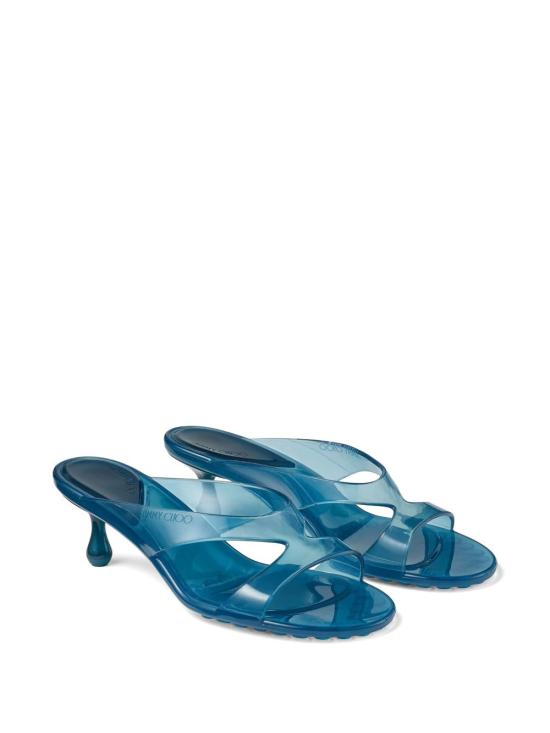 26FW 지미추 뮬/슬리퍼 JELLYDROP50 TPZLIGHTLAGOON LIGHT BLUE - JIMMY CHOO