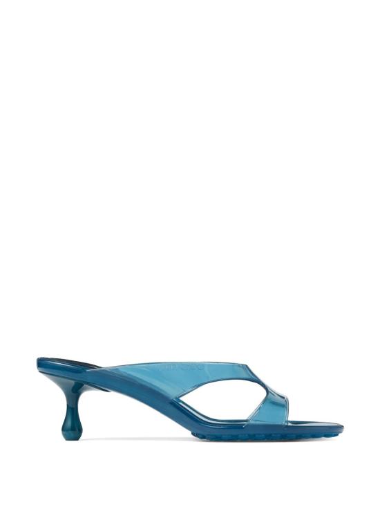 26FW 지미추 뮬/슬리퍼 JELLYDROP50 TPZLIGHTLAGOON LIGHT BLUE