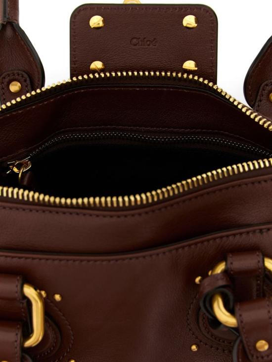 26FW 끌로에 스몰 그레인드 레더 패딩턴 백 CH26SS805P75 27M BROWN - CHLOE