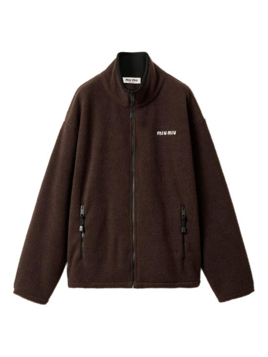26FW 미우미우 자켓 MJL042 1732F0192 BROWN