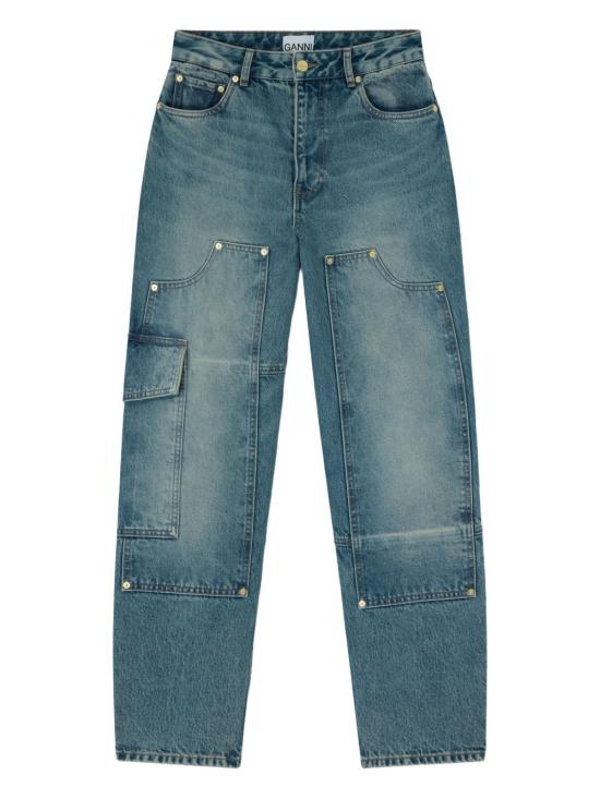 26FW 가니 틴트 리지드 오드리 진 A1100097 567 NAVY