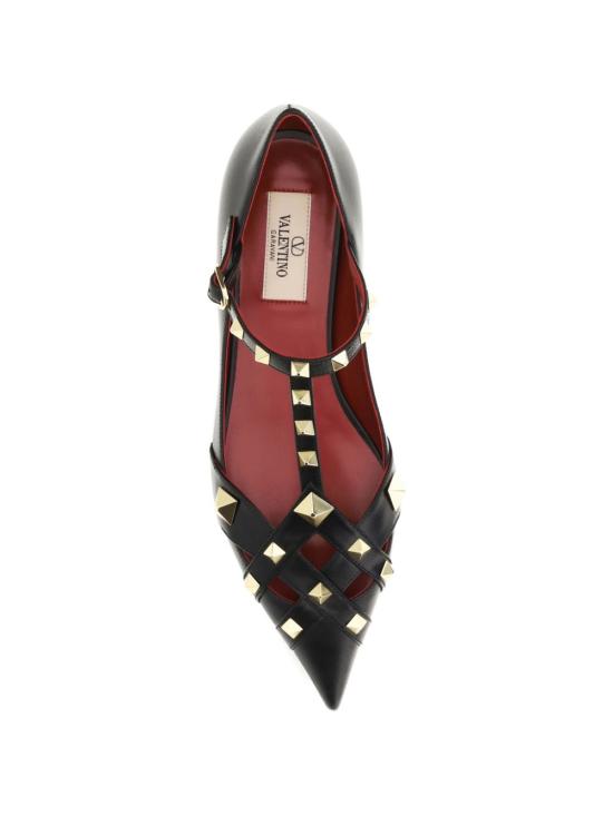 26FW 발렌티노 가라바니 플랫 슈즈 WS0PQ9 JYW0NO BLACK - VALENTINO GARAVANI