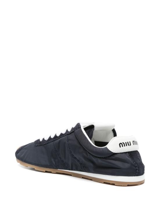 26FW 미우미우 플룸 블리치 스니커즈 5E114E D7CF0008 NAVY - MIU MIU