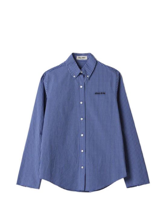 26FW 미우미우 셔츠 MK1842 142KF0013 LIGHT BLUE