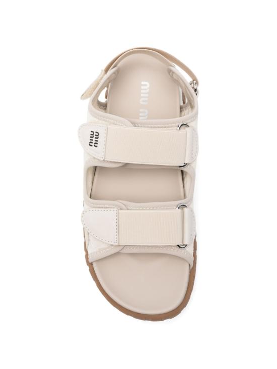 26FW 미우미우 샌들 5X689E D7CF0304 Avorio - MIU MIU