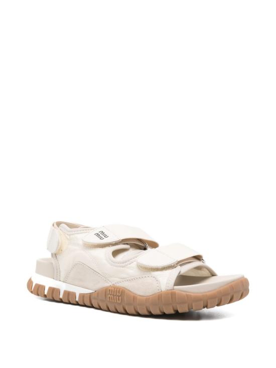 26FW 미우미우 샌들 5X689E D7CF0304 Avorio - MIU MIU