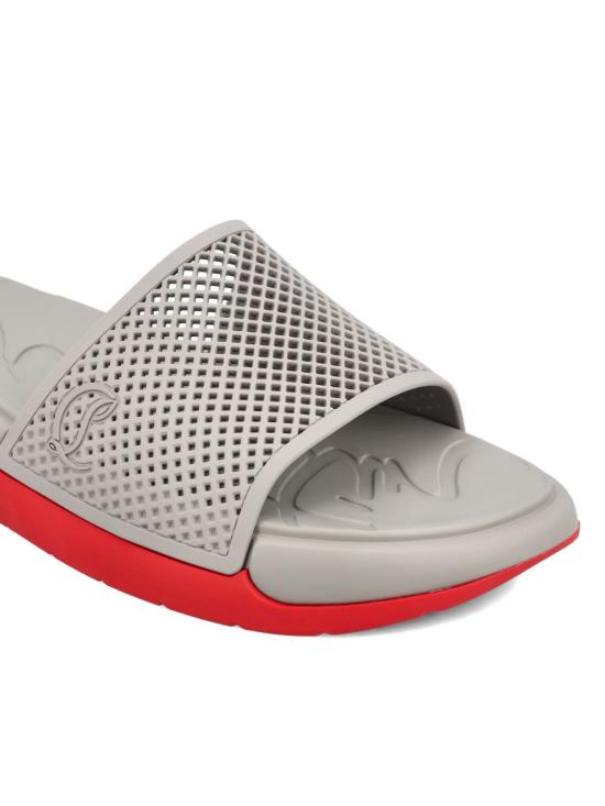 26FW 크리스챤 루부탱 뮬/슬리퍼 1260773 I813 Grey - CHRISTIAN LOUBOUTIN