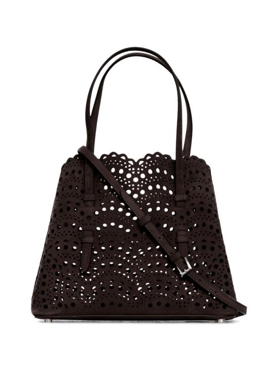 26FW 알라이아 토트백 AA1S06725CA322 U15 BROWN - ALAIA