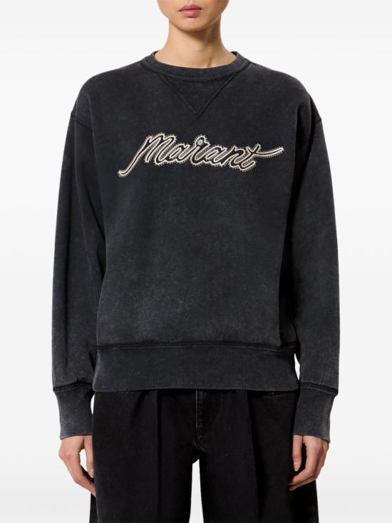 26FW 이자벨마랑에뚜왈 스웨터 SW0061FA D3M04E 02FK Black - ISABEL MARANT ETOILE