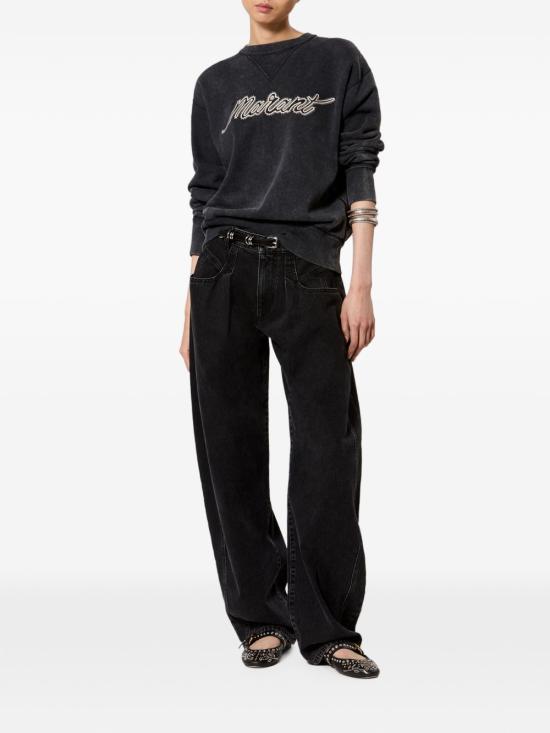 26FW 이자벨마랑에뚜왈 스웨터 SW0061FA D3M04E 02FK Black - ISABEL MARANT ETOILE
