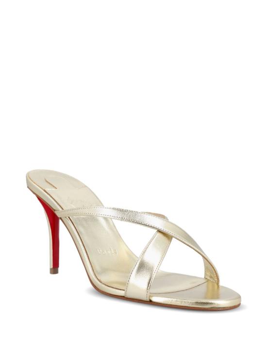 26FW 크리스챤 루부탱 뮬/슬리퍼 3260133 G306 Silver - CHRISTIAN LOUBOUTIN