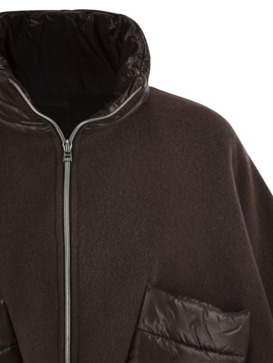 26FW 에르노 A 셰이프 리조트 쇼트 판초 GI00042DR 333958810 BROWN - HERNO