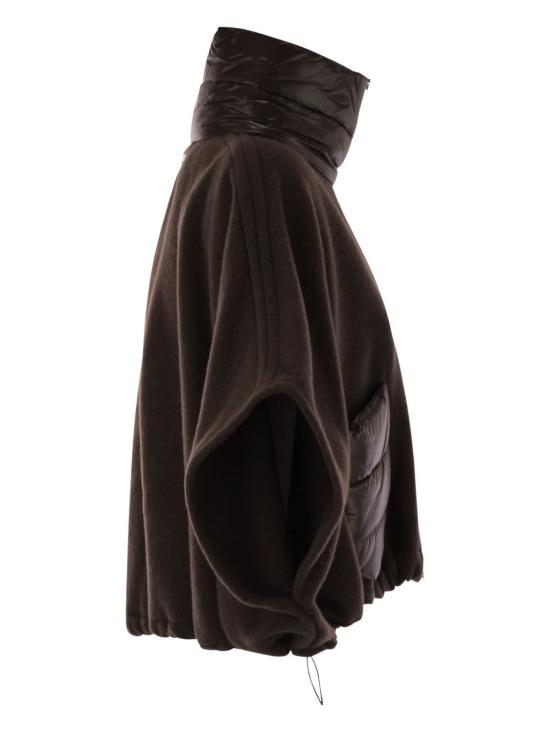 26FW 에르노 A 셰이프 리조트 쇼트 판초 GI00042DR 333958810 BROWN - HERNO