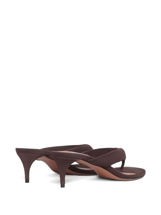 26FW 알라이아 뮬/슬리퍼 AA3S2024I117 U15 BROWN - ALAIA