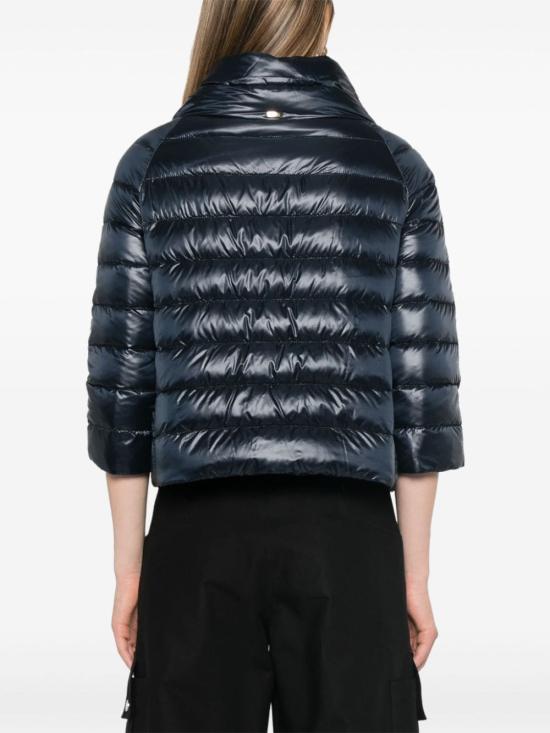 26FW 에르노 소피아 레귤러 핏 케이프 다운 자켓 PI0046DIC 12017Z9200 NAVY - HERNO