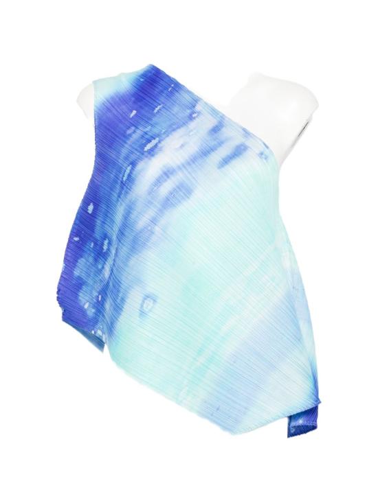 26SS 플리츠플리즈 민소매 티셔츠 PP66JK711 72 LIGHT BLUE - PLEATS PLEASE