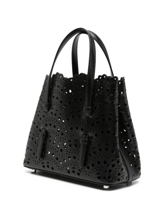 26FW 알라이아 토트백 AA1S06720I251 999 BLACK - ALAIA