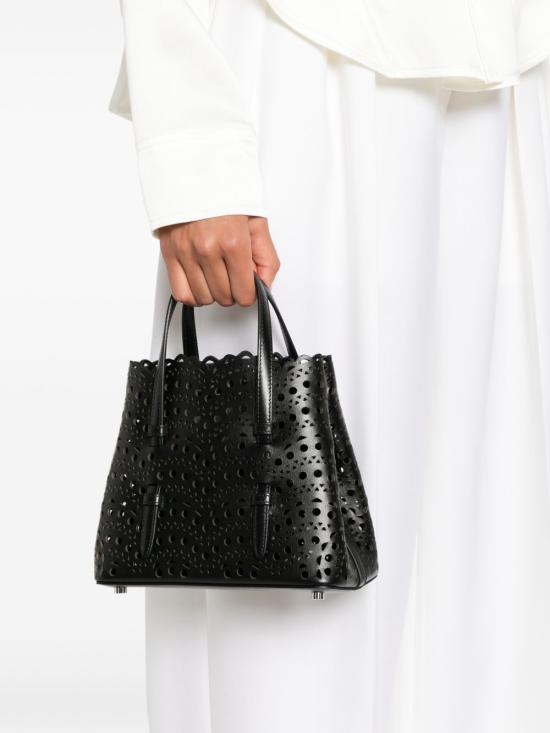 26FW 알라이아 토트백 AA1S06720I251 999 BLACK - ALAIA
