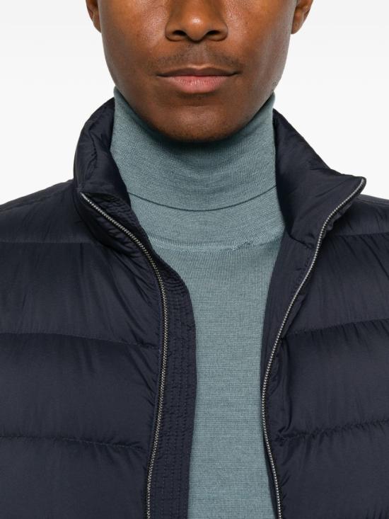 26FW 에르노 패딩 조끼 PI0018ULE 12456Z9202 NAVY - HERNO